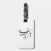 モノグラム ラゲッジタグ (裏面縦)