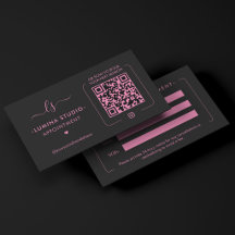 モノグラム ラッシュ メイクアップ アーティスト ピンク ブラック QR