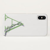 モノグラム ラベンダー ユーカリプス Case-Mate iPhoneケース (裏面(横))