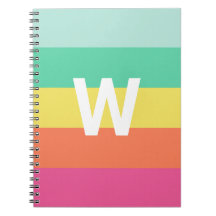 モノグラム レインボー シャーベット カラー ブロック 個人用