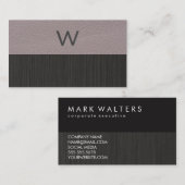 モノグラム |レザー 名刺 (正面/裏面)