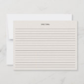 モノグラム レシピのキッチン 木目調 (裏面)