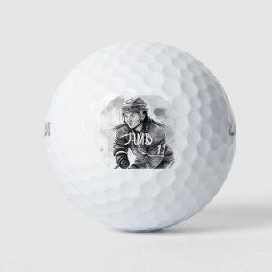 モノグラム レディース ホッケー プレーヤー スポーツ ゴルフボール
