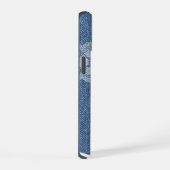 モノグラム レース デニム iPhone / iPad ケース (右側面)