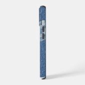 モノグラム レース デニム iPhone / iPad ケース (左側面)
