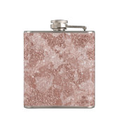 モノグラム ローズゴールド グリッター カモフラージュ カモ フラスク (裏面)
