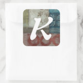 モノグラム |伝統抽象芸術II スクエアシール (バッグ)