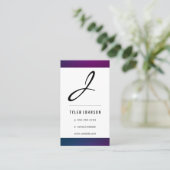 モノグラム 名刺 (スタンド正面)