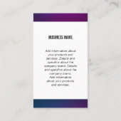 モノグラム 名刺 (裏面)