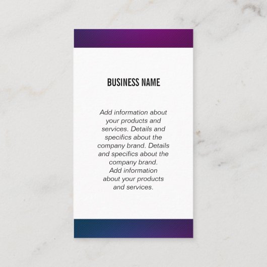 モノグラム 名刺 (裏面)