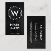 モノグラム 名刺 (正面/裏面)