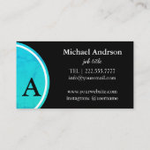 モノグラム 名刺 (裏面)