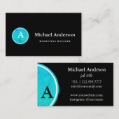 モノグラム 名刺 (正面/裏面)