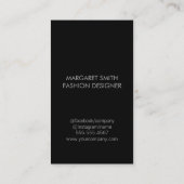 モノグラム 名刺 (裏面)