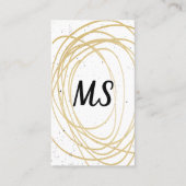 モノグラム 名刺 (正面)