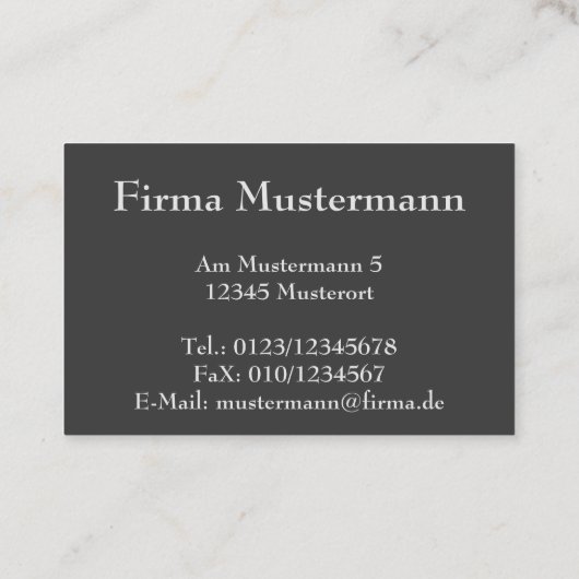 モノグラム 名刺 (裏面)