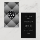 モノグラム 名刺 (正面/裏面)