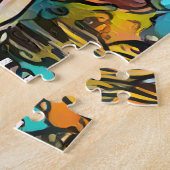 モノグラム |名前の追加 |無限大シンボル ジグソーパズル (側面)