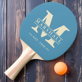 モノグラム&名前オーバーレイアクアスプラッシュ 卓球ラケット