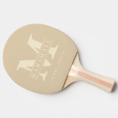モノグラム&名前オーバーレイポロサンドドゥーン 卓球ラケット (横)