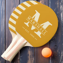 モノグラム&名前オーバーレイポロバーンスカップ 卓球ラケット