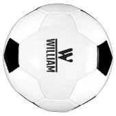 モノグラム 名前 名入れ サッカーボール (回転)