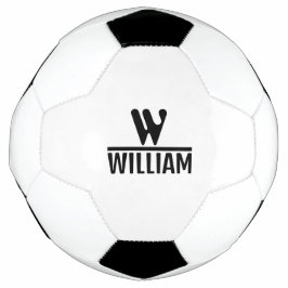 モノグラム 名前 名入れ サッカーボール