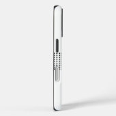 モノグラム 名前 3枚フォトコラージュ トレンディ モダン Case-Mate iPhoneケース (裏面 / 右)
