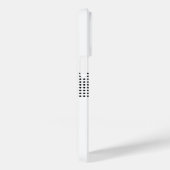 モノグラム 名前 3枚フォトコラージュ モダン Case-Mate iPhoneケース (裏面 / 右)