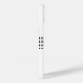 モノグラム 名前 3枚 フォトコラージュ モダン トレンディ Case-Mate iPhoneケース (裏面 / 右)
