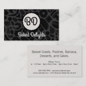 モノグラム | 品揃え食品 名刺 (正面/裏面)