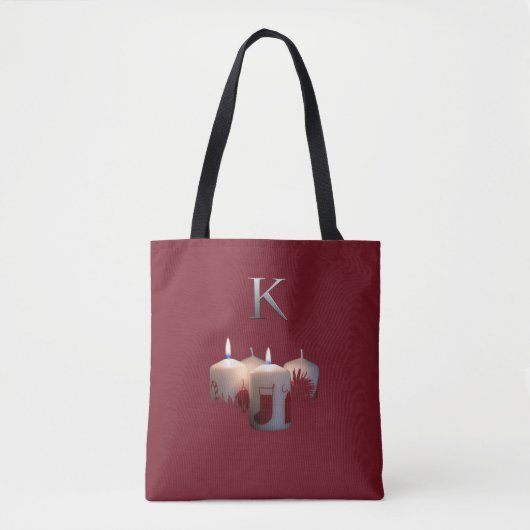 モノグラム・垂れたキャンドルトート トートバッグ (正面)
