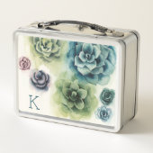 モノグラム |多肉植物の房 メタルランチボックス (裏面)