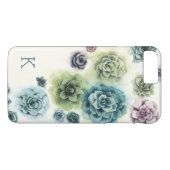 モノグラム |多肉植物の房 Case-Mate iPhoneケース (裏面(横))