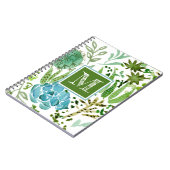 モノグラム |多肉球 ノートブック (左側)