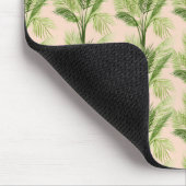 モノグラム |屋内オアシス |ヤシの木のパターン マウスパッド (コーナー)