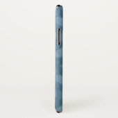モノグラム|屋外のGeoのステップ|青い矢パターン Case-Mate iPhoneケース (裏面/右)