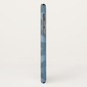 モノグラム|屋外のGeoのステップ|青い矢パターン Case-Mate iPhoneケース (裏面/左)