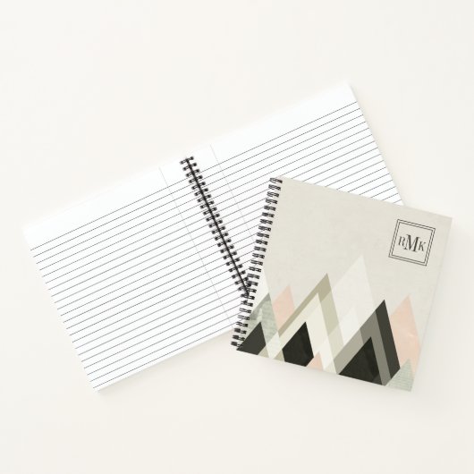 モノグラム |山の向こうの山々3 ノートブック (内部)