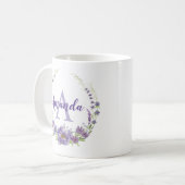 モノグラム – 文字A,カスタム コーヒーマグカップ (正面左)