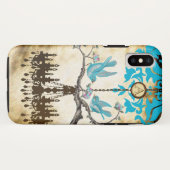 モノグラム 桜 鳥 シャンデリア Case-Mate iPhoneケース (裏面(横))