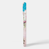モノグラム 桜 鳥 シャンデリア iPhone Case-Mate iPhoneケース (裏面 / 左)