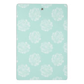 モノグラム |植物の幸せ |パステル多肉質パット ミニクリップボード (裏面)