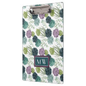 モノグラム |植物幸福コレクション多肉質Pa クリップボード (左)