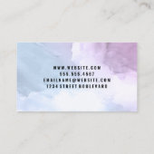 モノグラム |水彩 名刺 (裏面)