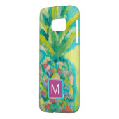 モノグラム |熱帯カラフルパイナップル Case-Mate SAMSUNG GALAXYケース (裏面左)