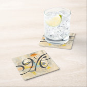 モノグラム |神聖II スクエアペーパーコースター (インサイチュ)