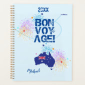 モノグラム"私は大好きオーストラリア"ボンボヤージュ旅行 プランナー手帳 (正面)