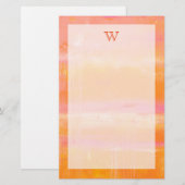 モノグラム|空カリブの 便箋 (正面/裏面)