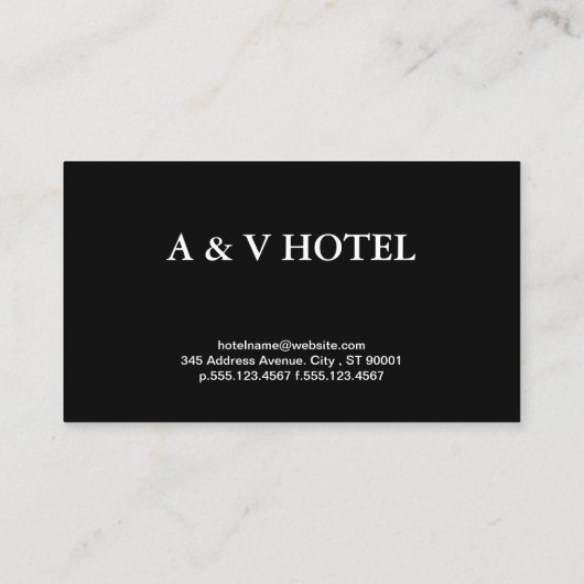 モノグラム |背葉景 名刺 (裏面)